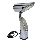 Modern chrome and glass table lamp by Stilkronen, Italy 1960s, Oscar Torlasco