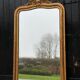 Louis XV style mirror in stuccoed and gilded wood, circa 1880