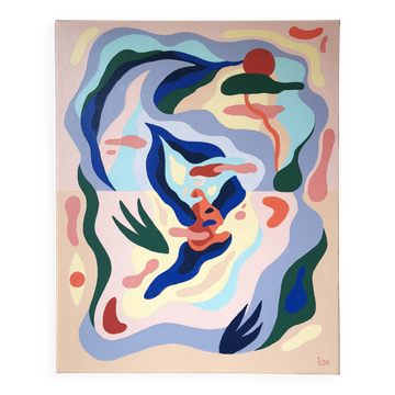 Acrylique sur toile - SONGE IODÉ