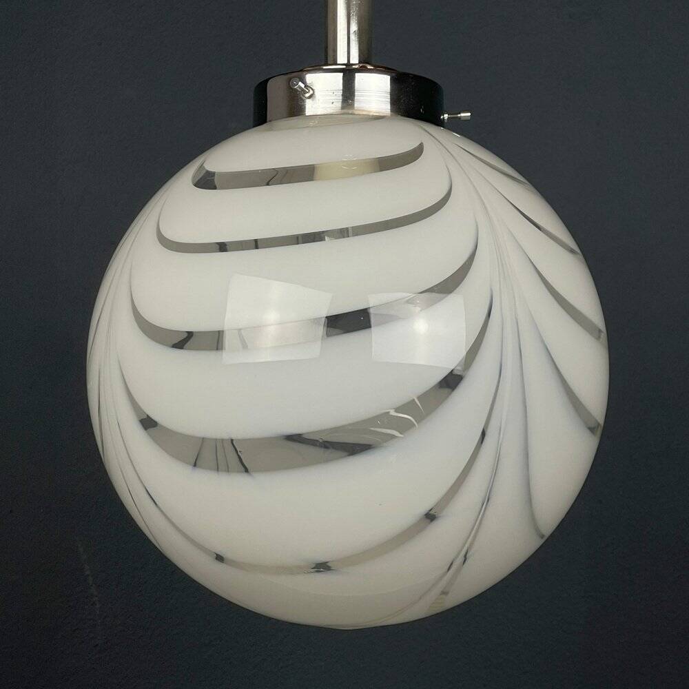 Murano glass pendant lamp, Italy, 1960s