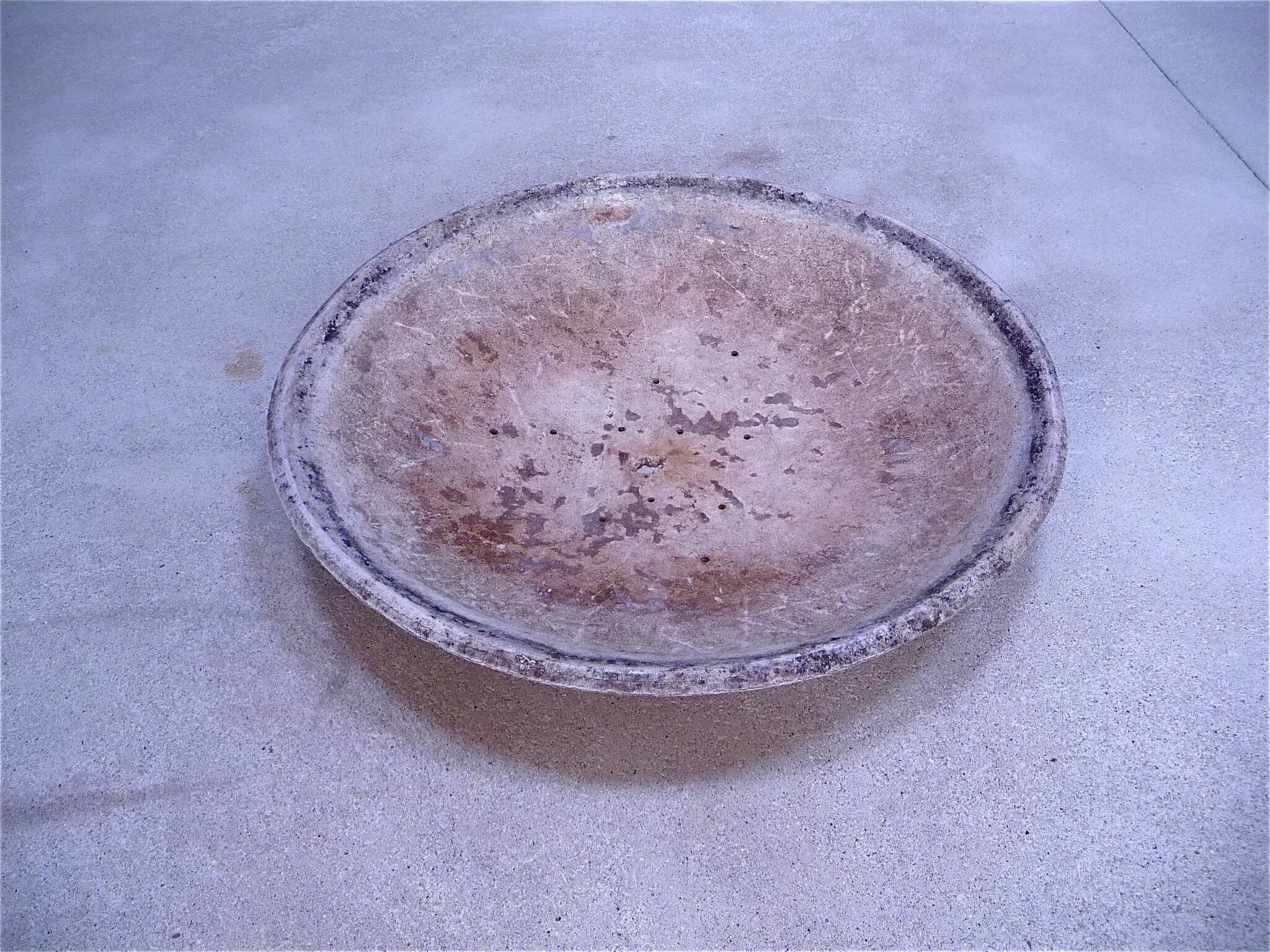 Large Round Outdoor Planter by René Pechère Eternit AG, Switzerland 1950s