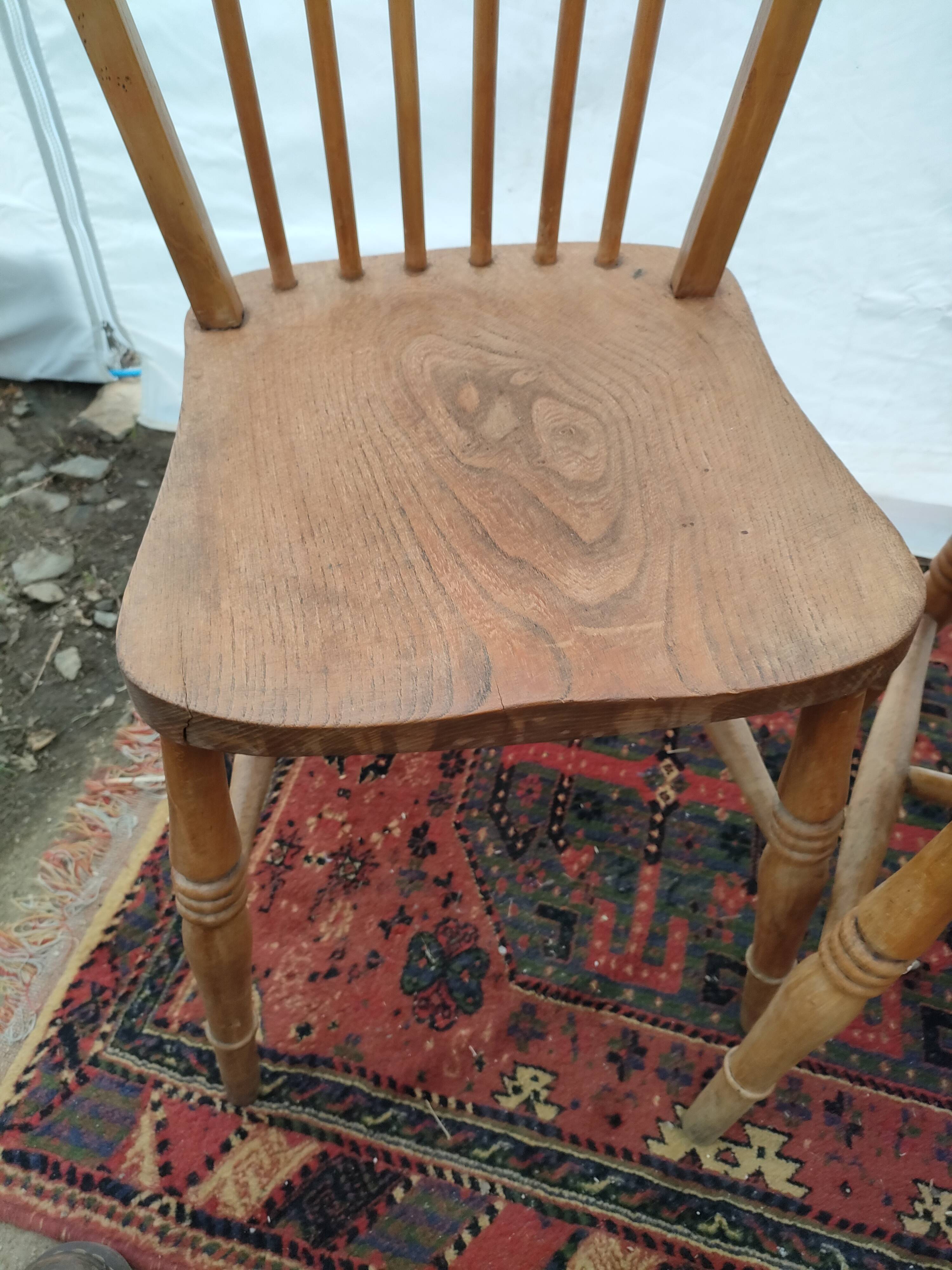 Trio de chaises bistrot ercol