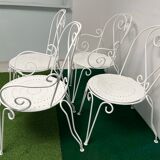 Garden furniture wrought iron year 50-60