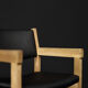 Vintage Danish oak chairs from the mid-century by Hans J. Wegner for Getama, 1960s, set of 4.