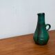 Carafe vase of studio pottery in a minimalist mid-century style by Helma Klett for Kunsttöpferei Klett, 1960s.