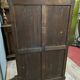 Notary cabinet with drawers in solid walnut, Napoleon III period, circa 1850