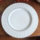 Guy Degrenne serving dish in Limoges porcelain, Venice Day Platinum