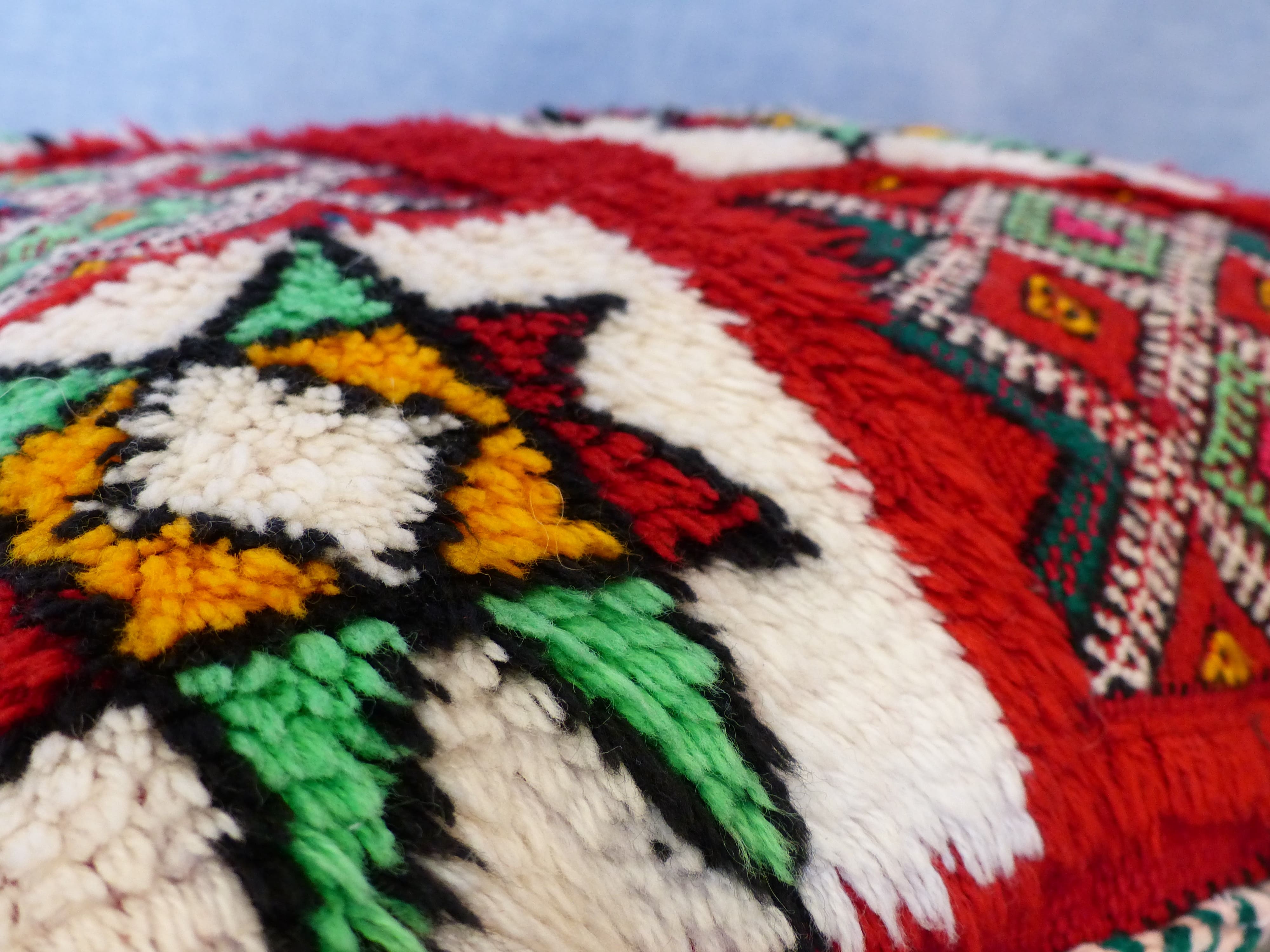 Coussin marocain ethnique beldi 45x35