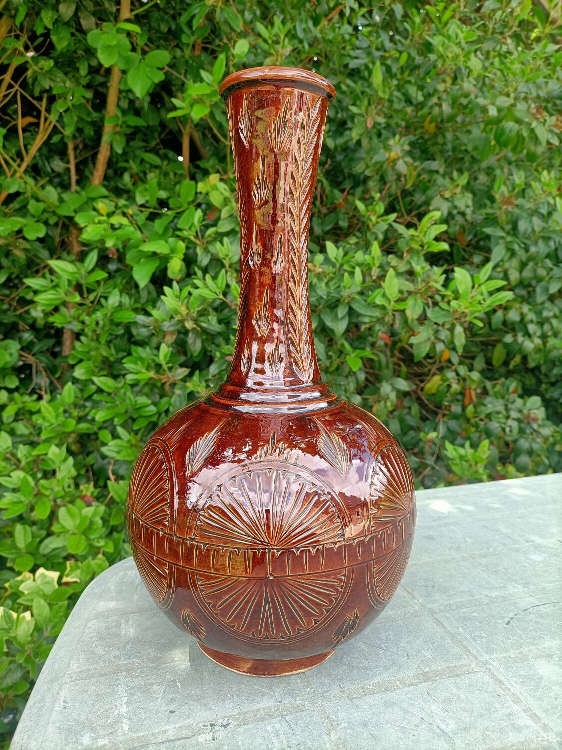 Retro ceramic vase