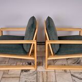 Une paire de fauteuils vintage de Miroslav Navratil, Tchécoslovaquie 1980.