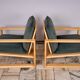 Une paire de fauteuils vintage de Miroslav Navratil, Tchécoslovaquie 1980.