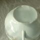 Lunch porcelain cup from limoges floral decor