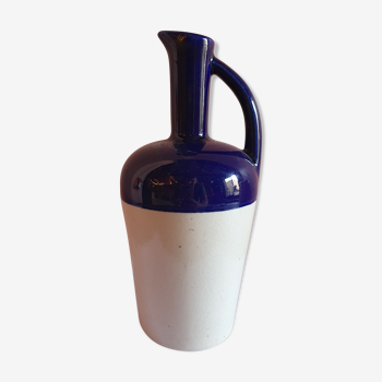 Dolfi pitcher blue and ivory