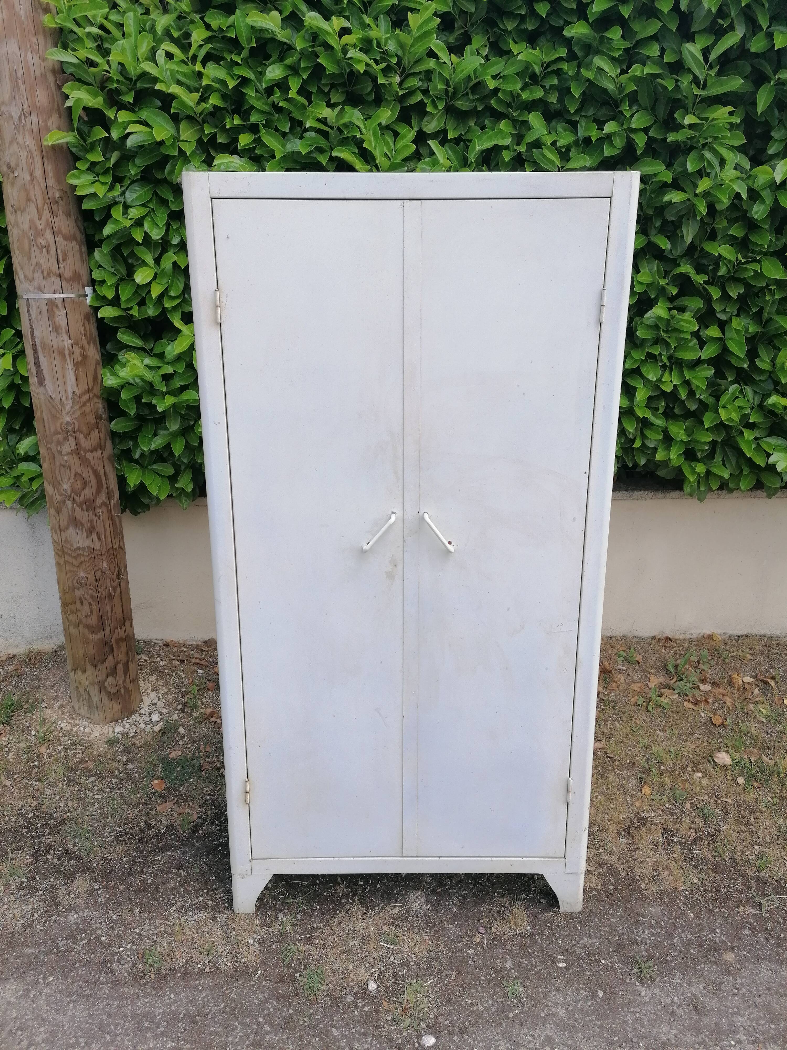Metal kitchen cabinet
