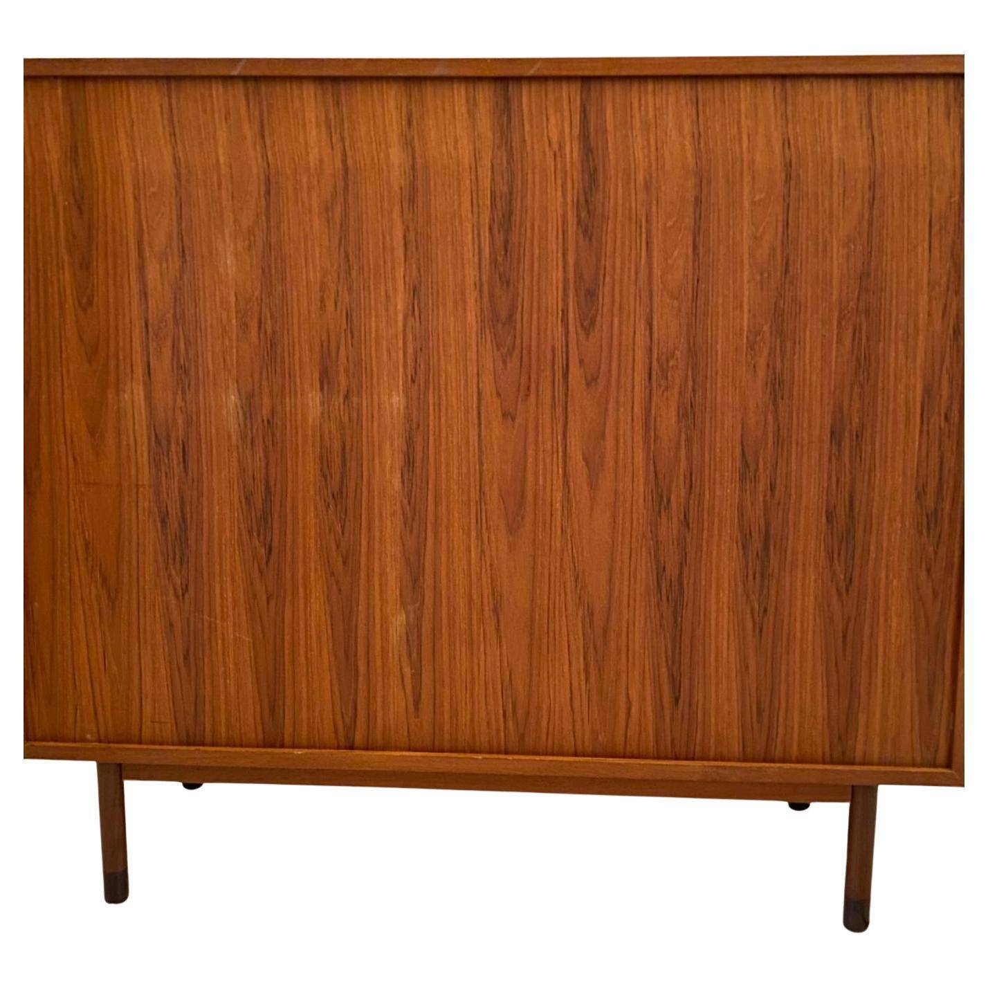 Midcentury Modern, Beech wood cabinet,  FARAM, Italy 1960 's