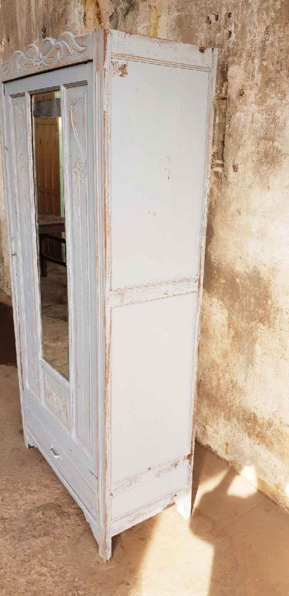 Art-deco style glazed cabinet