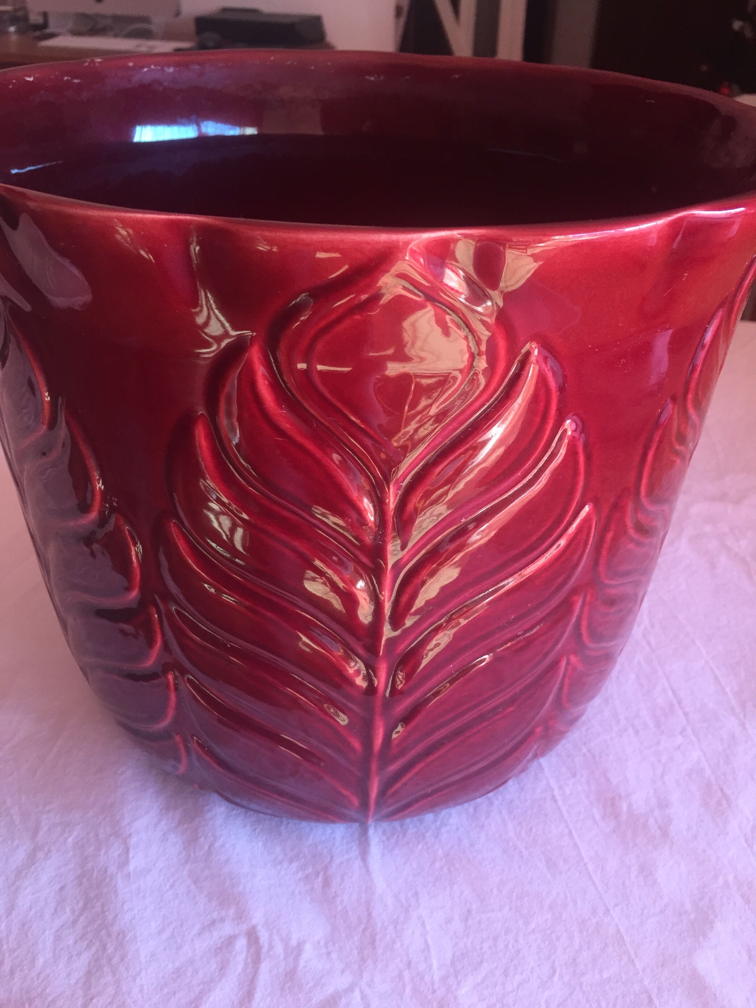 Ceramic pot cover