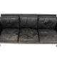 Scandinavian 3-seater leather sofa, Sweden, 1960s