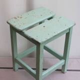 Wooden workshop stool