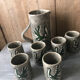 Jacques Thiveaud carafe and mugs
