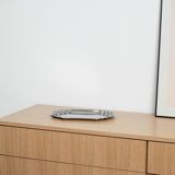 Mirrored stainless steel tray, Danish design, 1970s, production: Denmark