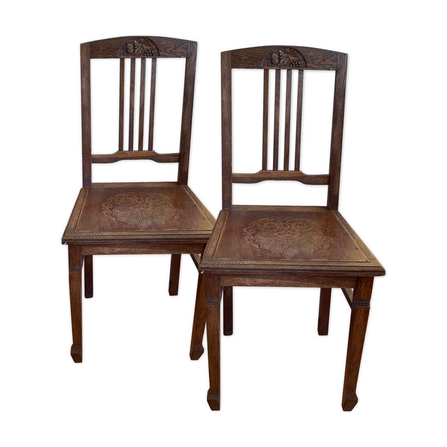 2 chairs