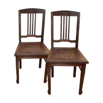 2 chairs