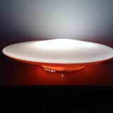 ARTEMIDE 1980 oval design wall light by Patrick Jouin orange/white 1