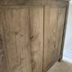 Large patinated Parisian buffet