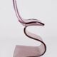 Lavender Lucite chair by Michel Dumas, France, 1970.