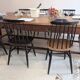 Large pitch pine table 230×140 – Early 20th century, warm and charming
