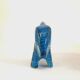 Rabbit statue, vintage, Aldo Londi for Bitossi, Rimini blue series
