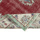 Turkish hand-knotted rustic 1970s beige carpet 190 cm x 291 cm