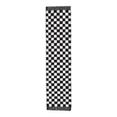 2x10 Checkered Turkish Vintage Runner Rug 69x294Cm