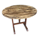 Old grape harvester's table