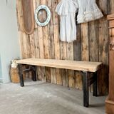 Vintage industrial bench (refurbished)