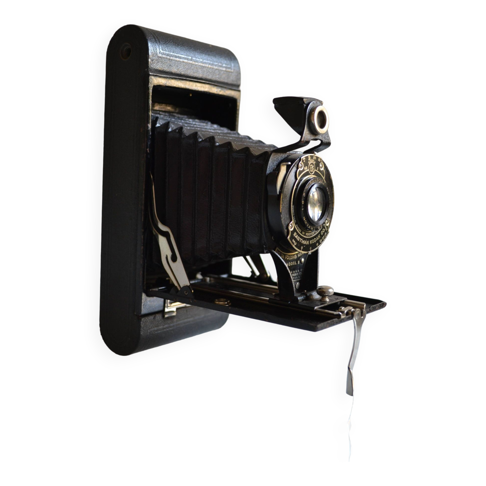 Eastman Kodak Co N° 2A Folding Hawk eye model B old bellows camera