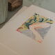 Oil painting Summer monoprint