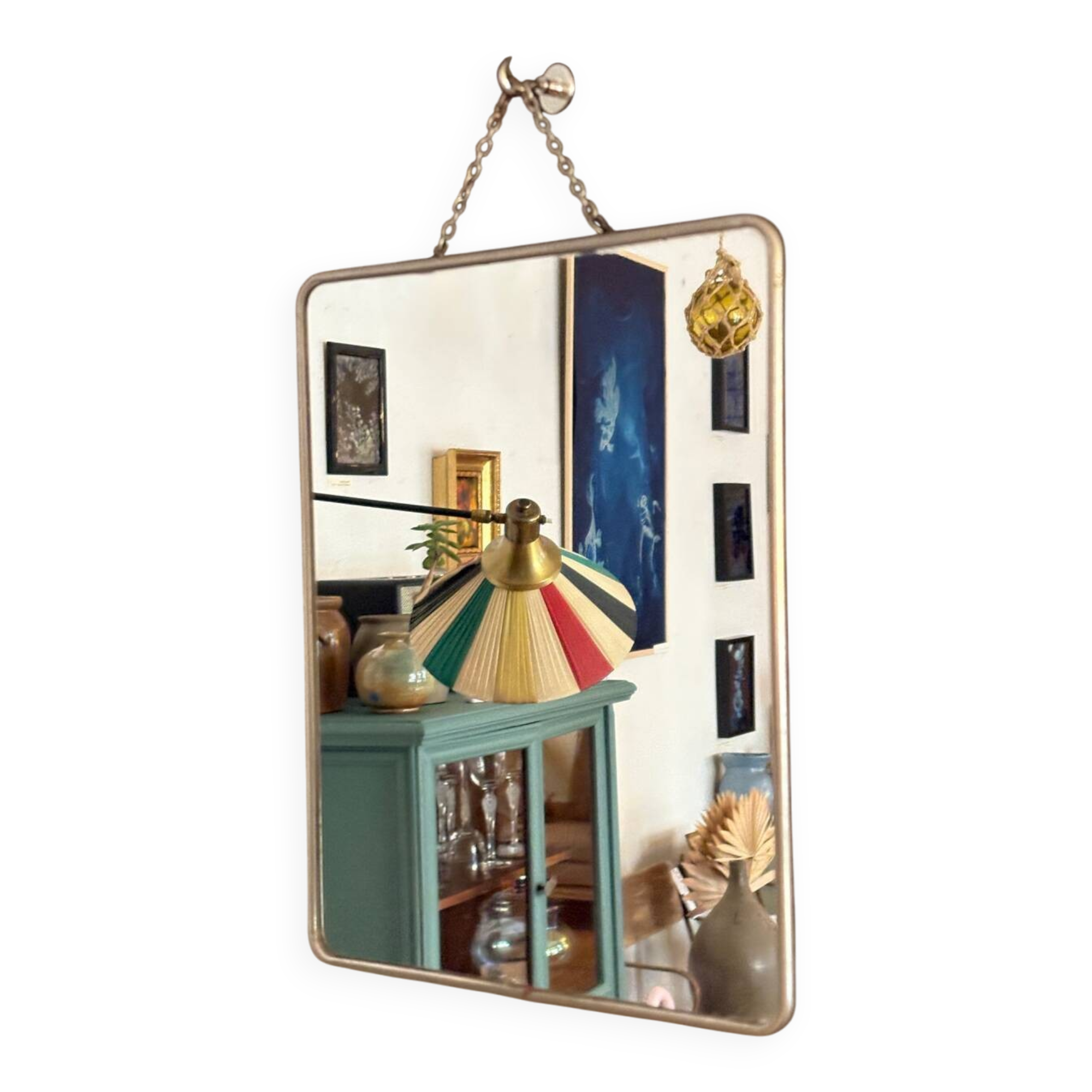 Large barber's mirror