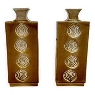 Paire de vases grandes dimensions "Design 1950".