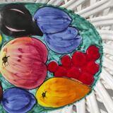 "Intrecciata" vintage fruit dish - Italian ceramic