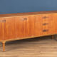 Enfilade danoise teck mid century 1960s