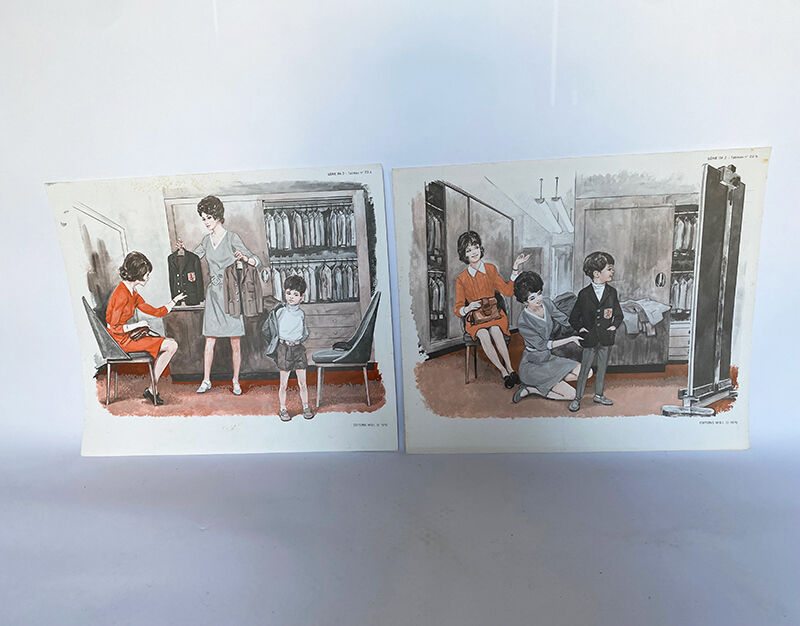 Affiche marché, essayge