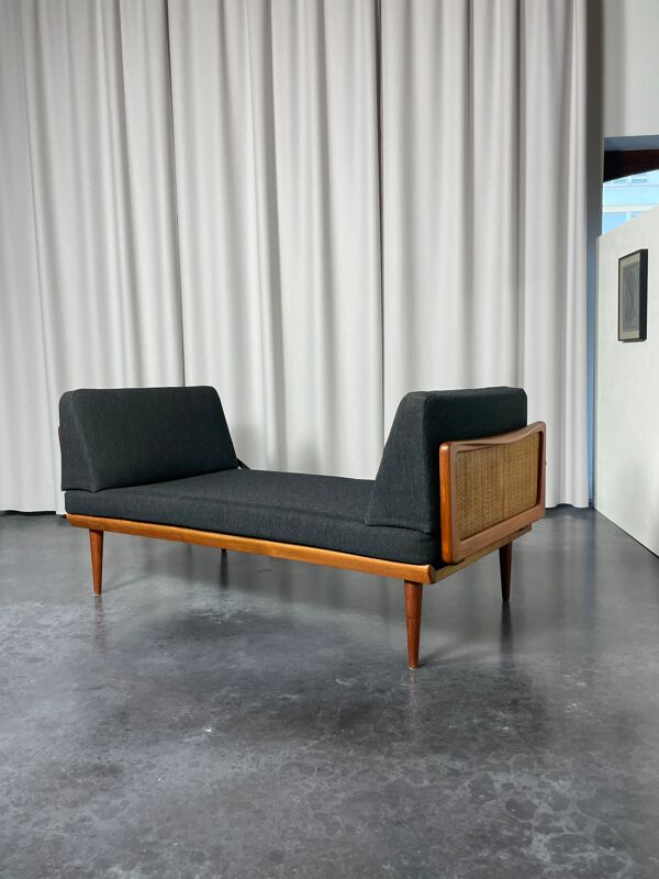 Méridienne en teck danois par Hvidt & Molgaard