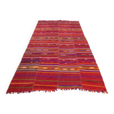 Vintage Turkish kilim, handwoven, 151x246 cm.