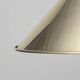 Vintage 20thc agate & brass table lamp by willy daro, belgium c.1970