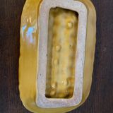 Mustard braided slip pocket emptier