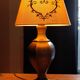 Lampe en étain