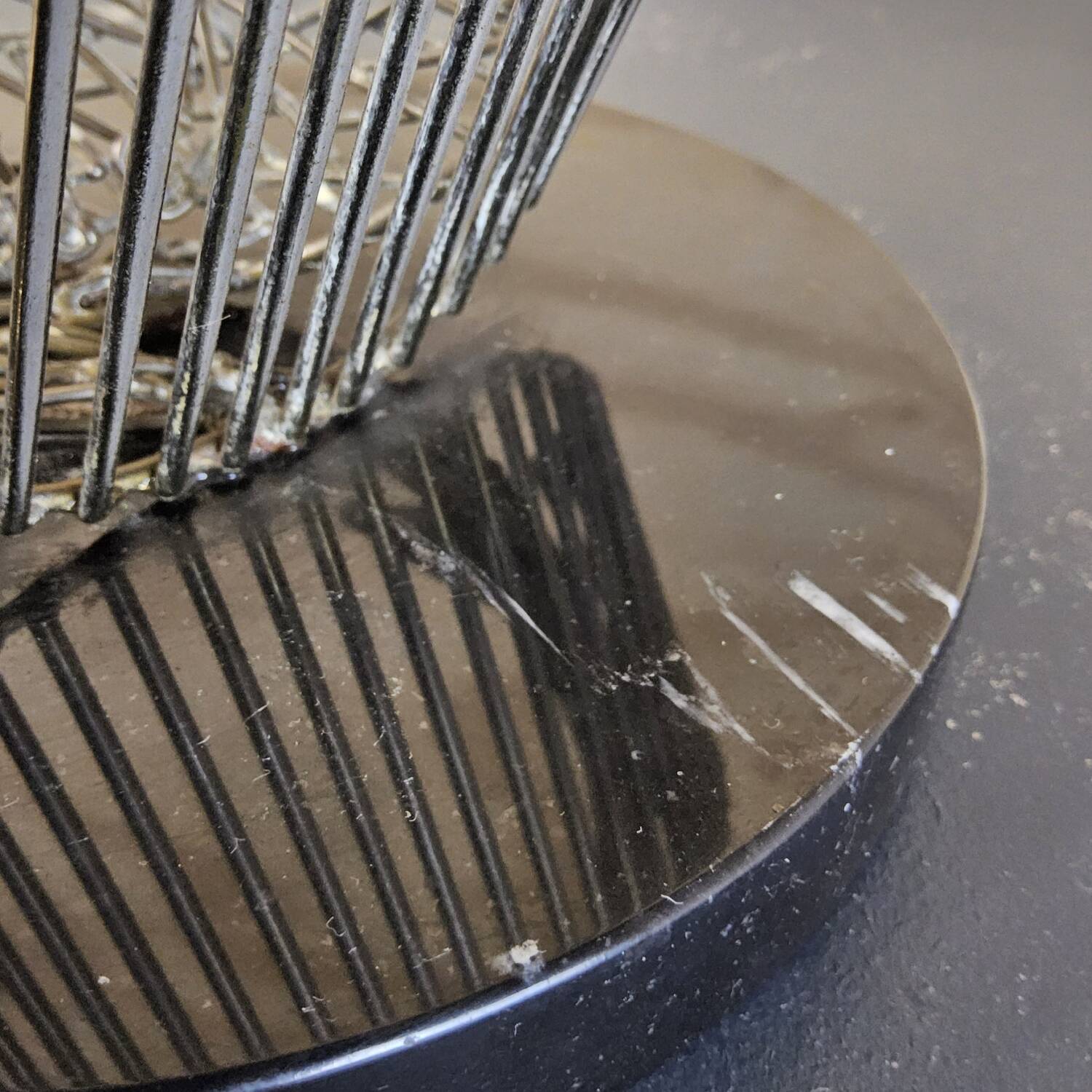 Signed Untitled Brass Wire Sculpture Bob Bennett (1979)