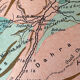 Original map of Morocco 37x27cm - 1908